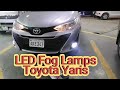 Toyota Yaris LED Fog Lights Built-in. available @AOneAutos