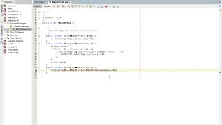 Coding a Palindrome Method using Java- Tutorial