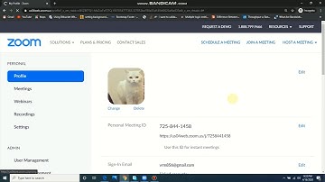 how to login in Zoom and change your  profile Name