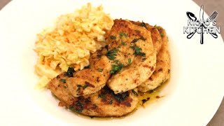 Butter Fried Chicken Steaks 🍗 Cheap, easy to make and so yummy!