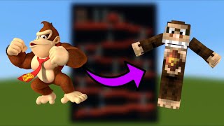 DONKEY KONG in Minecraft!