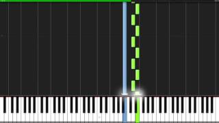 First Step - Interstellar Piano Synthesia Tutorial