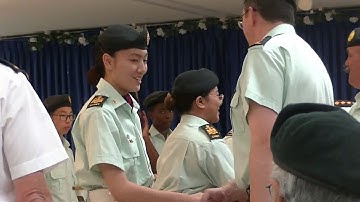 2019 1888 32 Combat Engineer RCACC Change of Command and Change of RSM Parade