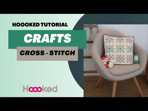 Hoooked Tutorial - Learn How to Cross Stitch in Crochet