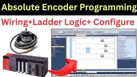Absolute Encoder programming in PLC ? Encoder programming in mitsubishi PLC? #absolute #encoder