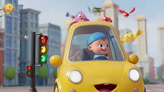 Zoom Zoom City Car 🚗 Fun City Driving Adventure Song for Kids 🎵 | Preschool Learning Nursery Rhyme 🌈