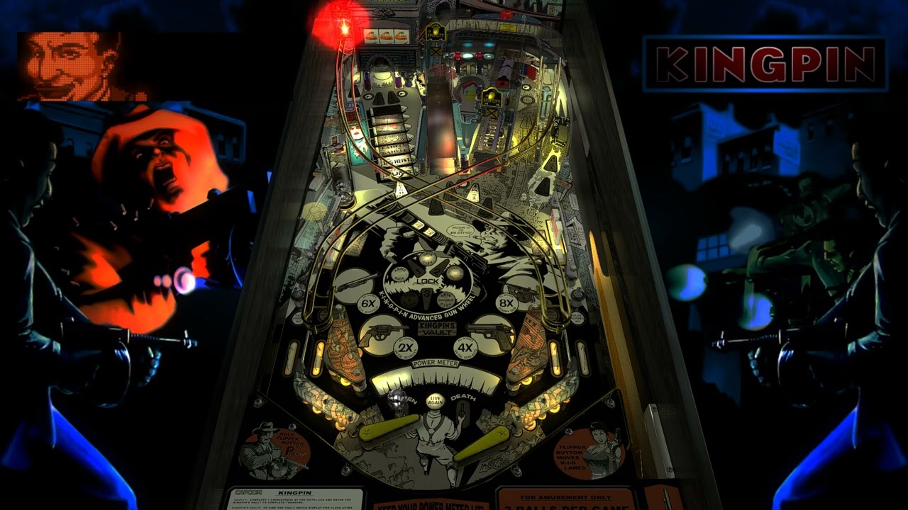 Kingpin (Capcom 1996) SG1bsoN - 1920 Mod 1.1 - Pinball VPX