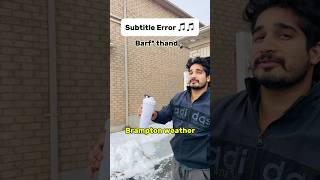 Canada weather water turned out ice #canada #torontolife #duet