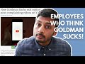 Reacting to Goldman Sachs YouTuber complaints article...