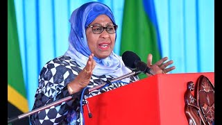 MHE  RAIS SAMIA SULUHU HASSAN AKIWA KATIKA SIKU YA TATU YA ZIARA YA KIKAZI YA SIKU 3 MKOANI MWANZA