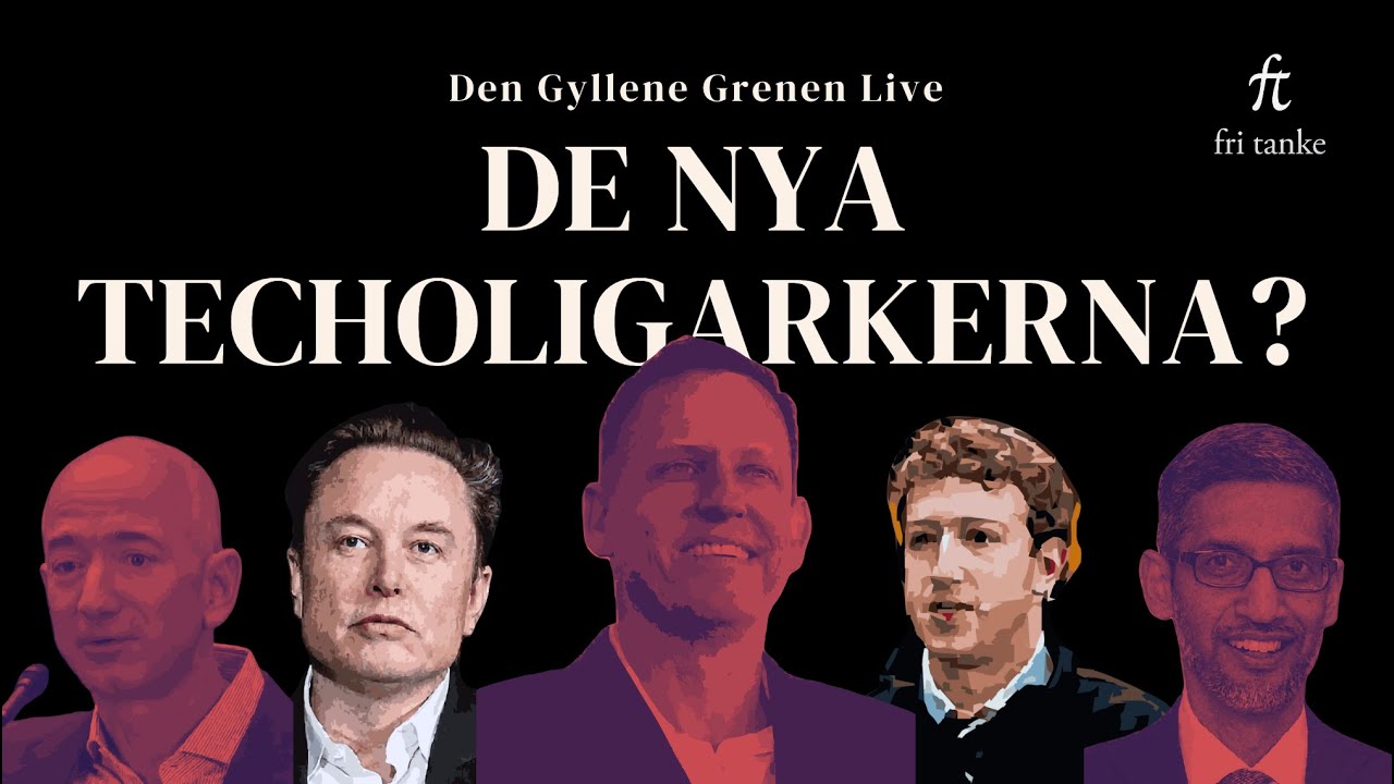 De nya techoligarkerna – makt, innovation och global politik