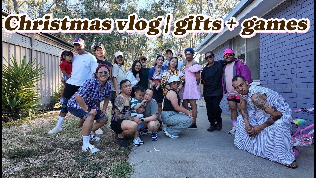 VLOG: Our Christmas vlog || gifts + games + runway | Lizettedaily 🤍