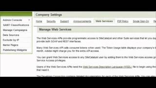 Omniture   Getting Your Web Services Credentials screenshot 5