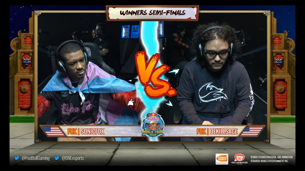 DBFZ World Tour - Red Bull Spain Saga Full Top 8 (GO1, Shanks, Sonic Fox, Dekillsage, Kyden + more)