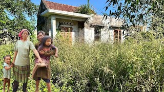 Clean out an abandoned house to help a homeless family move in