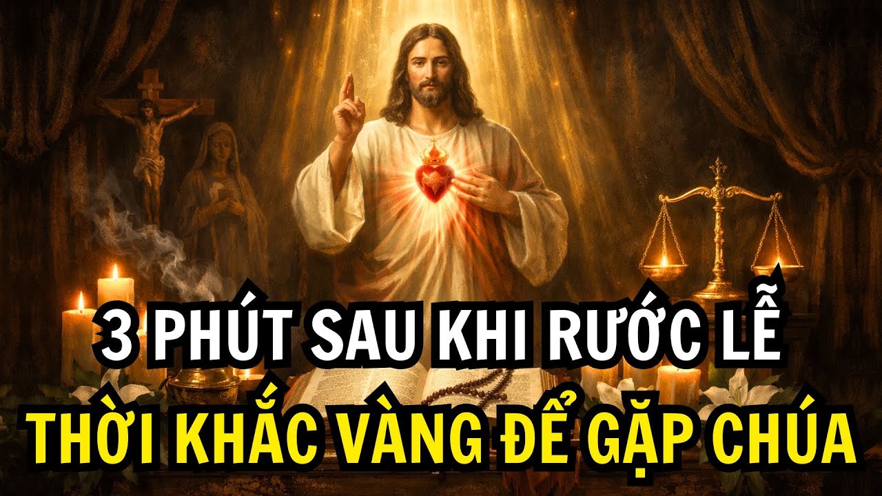 3 Phút Sau Khi Rước Lễ Sẽ Quyết Định Cả Đời Bạn: Đừng Đánh Mất “Thời Khắc Vàng”!