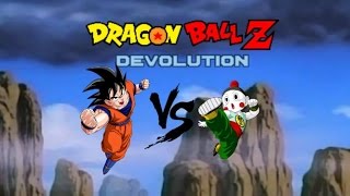 Dragon Ball Devolution Random Battles: Goku V.S Chiaotzu