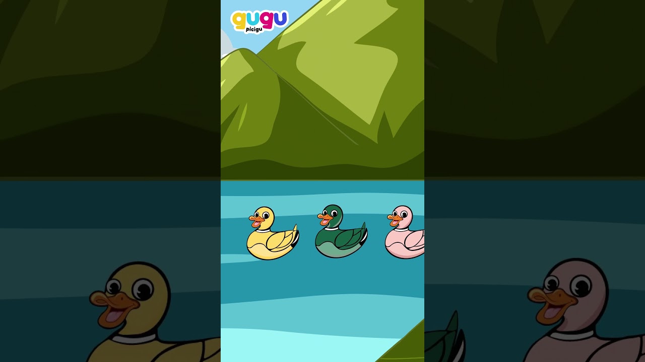 Learn Colors with 5 Little Ducks! 🦆🌈 