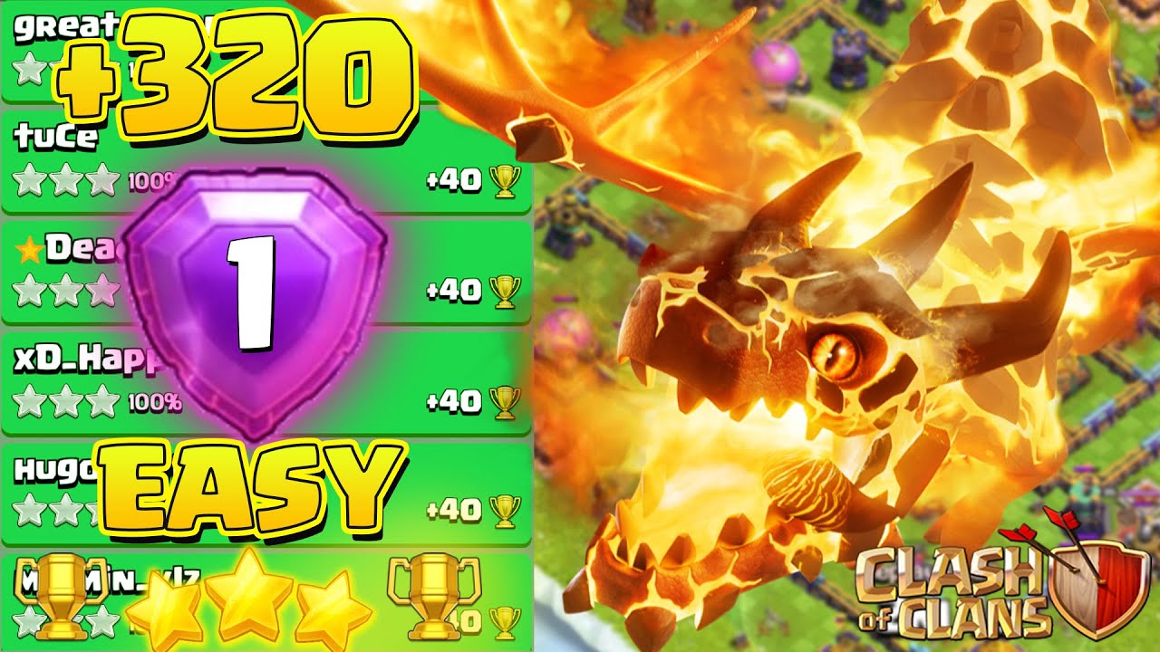 Super Dragon Attack Strategy TH15 Best Th15 Legend League Attacks COC
