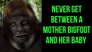 He Had To Move - He Was Between A Mother Bigfoot And Her Youngster - NOT GOOD!