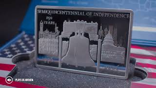 The Semiquincentennial — 2oz .999 Silver Collector Bar