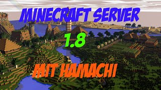Minecraft Server mit Hamachi erstellen 1.8 [Deutsch] [HD]