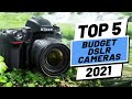Top 5 Best Budget DSLR Cameras (2021)