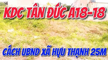 Bán Đất Nền KDC Tân Đức GĐ2 - GÍA RẺ| Sổ Hồng Riêng - Thích Hợp Đầu Tư| BĐS Đức Hòa - Ngô Phụng Land