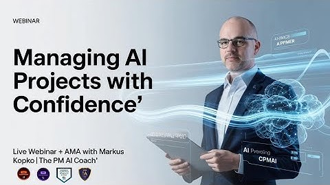 CPMAI Managing AI Projects   Webinar