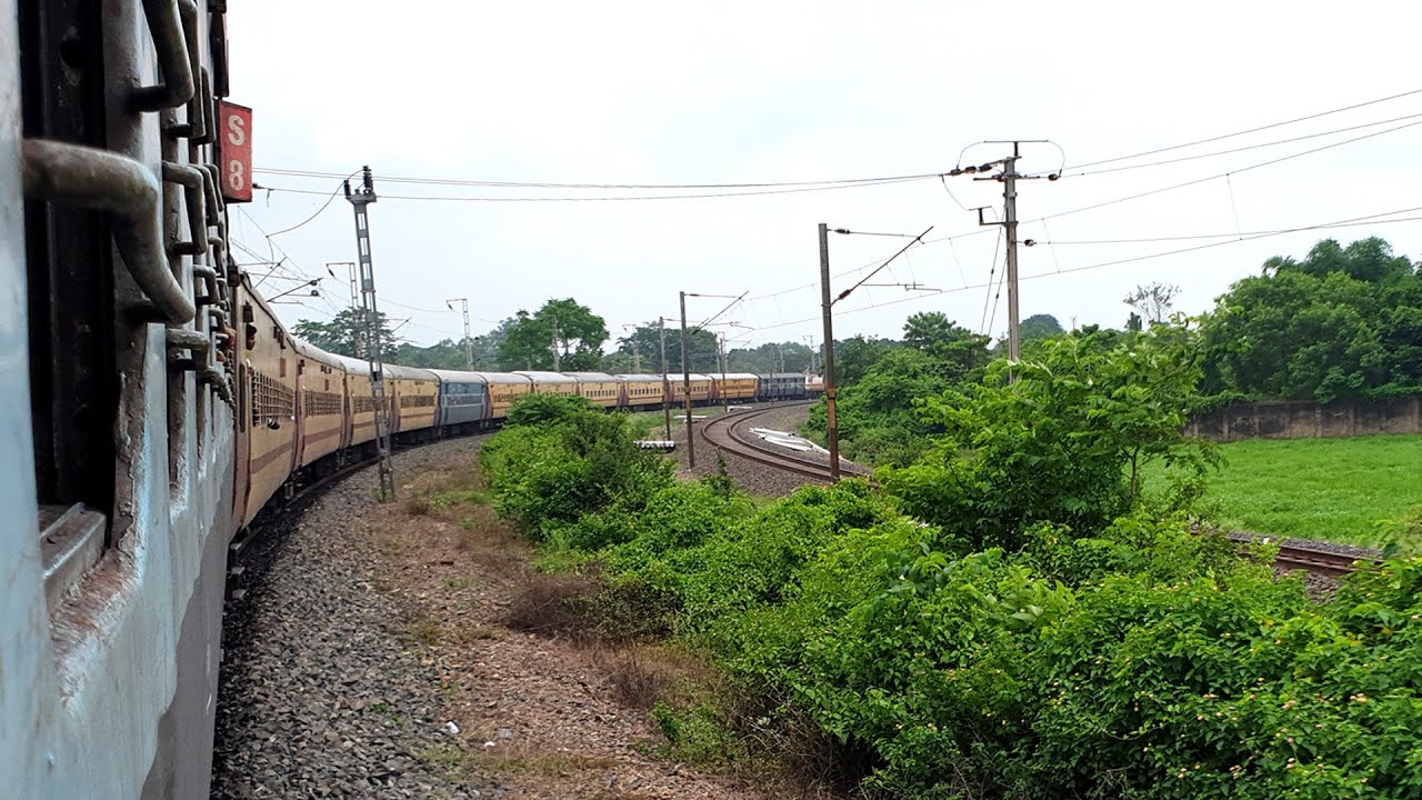 HOWRAH To AHMEDABAD | Full Journey 02834/Howrah - Ahmedabad SF Special, Indian Railways 4k ultra HD