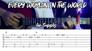 Air Supply - Every Woman In the World (Guitar Fingerstyle)