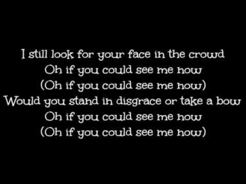 the-script---if-you-could-see-me-now-w./lyrics