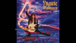 Yngwie Malmsteen - I'm My Own Enemy {karaoke night calling}