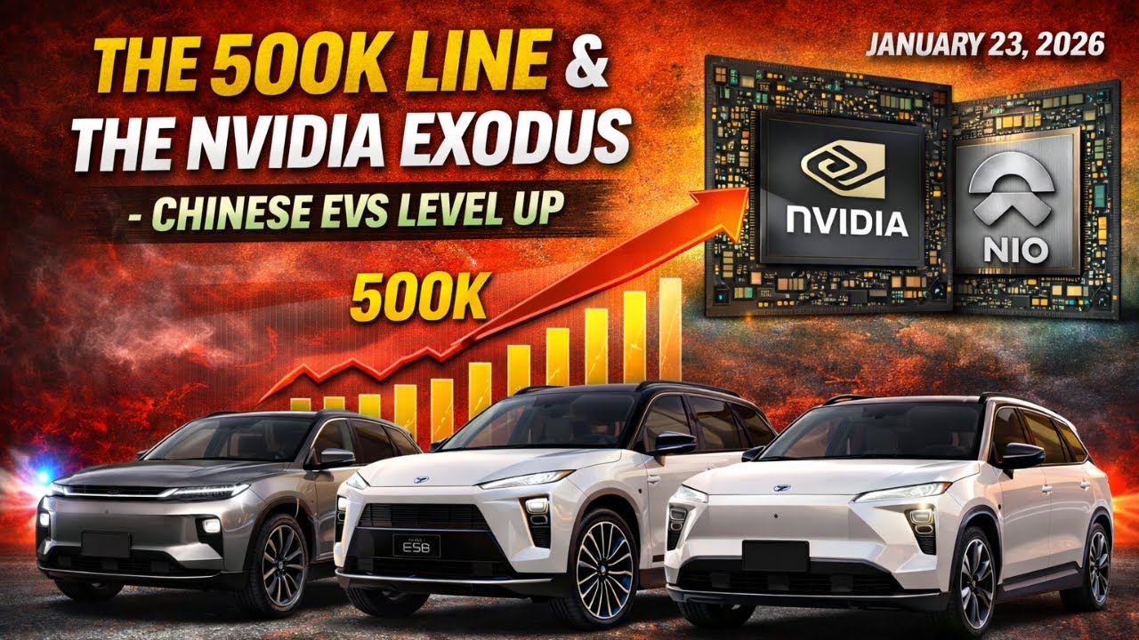 NIO's 500K Challenge + XPeng Dumps NVIDIA | Chinese EV Power Moves