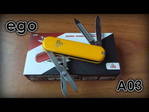 Многофункциональный нож-брелок EGO A03