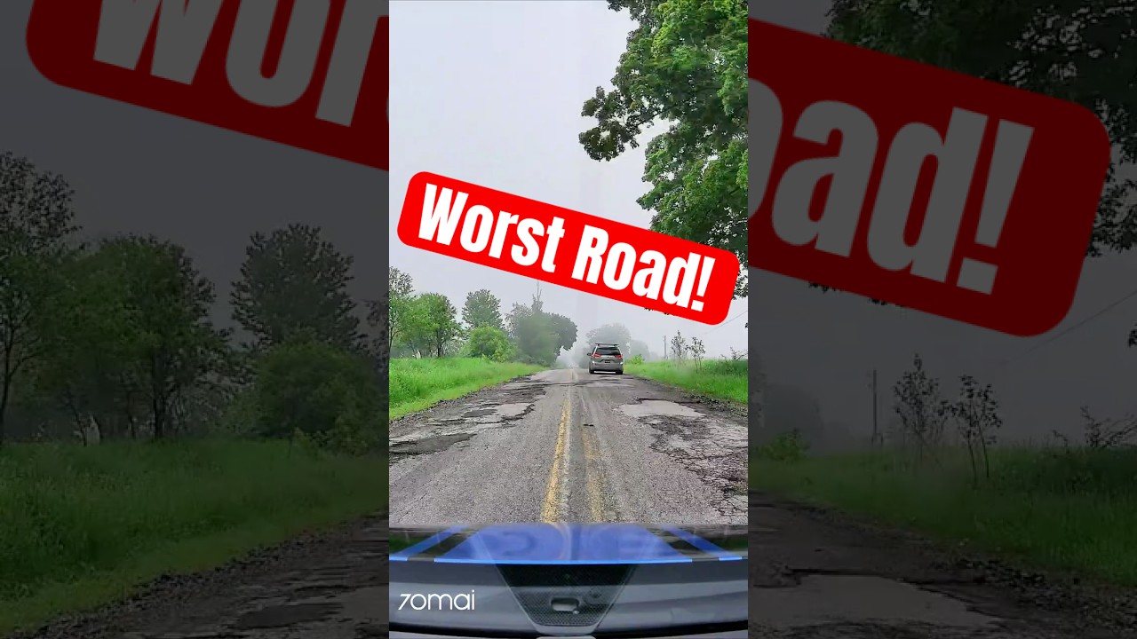 70mai Captures Michigan's Worst Roads