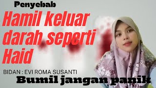 Penyebab Hamil Keluar Darah Seperti Haid Bumil Jangan Panik