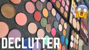 MY SINGLE SHADOW COLLECTION + RUTHLESS DECLUTTER