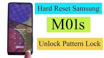 How to Hard Reset Samsung M01/M01s Bypass Screen Lock Pattern/Pin/Password