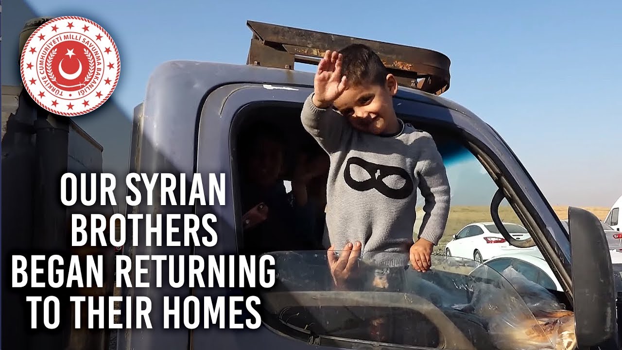 Our Syrian Brothers Began Returning to Their Homes YouTube
