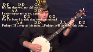 Video thumbnail of "Man of Constant Sorrow - Banjo Cover Lesson in D with Chords/Lyrics"