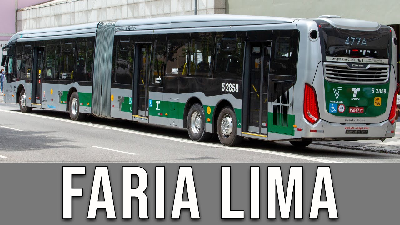 Avenida Faria Lima - Movimentação de Ônibus #257