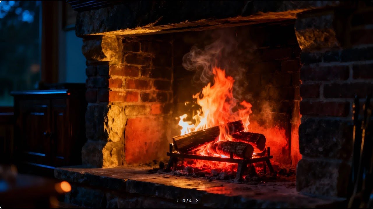 The Flow State Engine 💻🔥 | Steady Fireplace for Hard Study & Focus (Fokus Belajar & Kerja 4K ASMR)