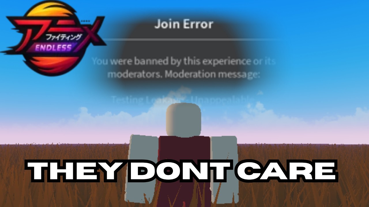 These Devs Don't Care | Anime Fighting Simulator Endless