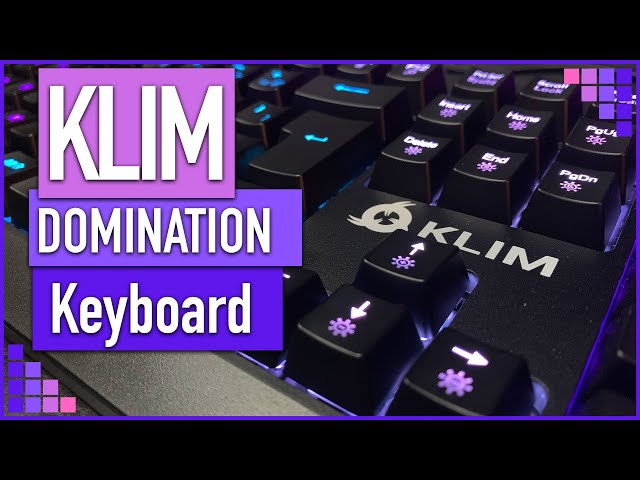 Test : clavier KLIM DOMINATION - HardwareCooking