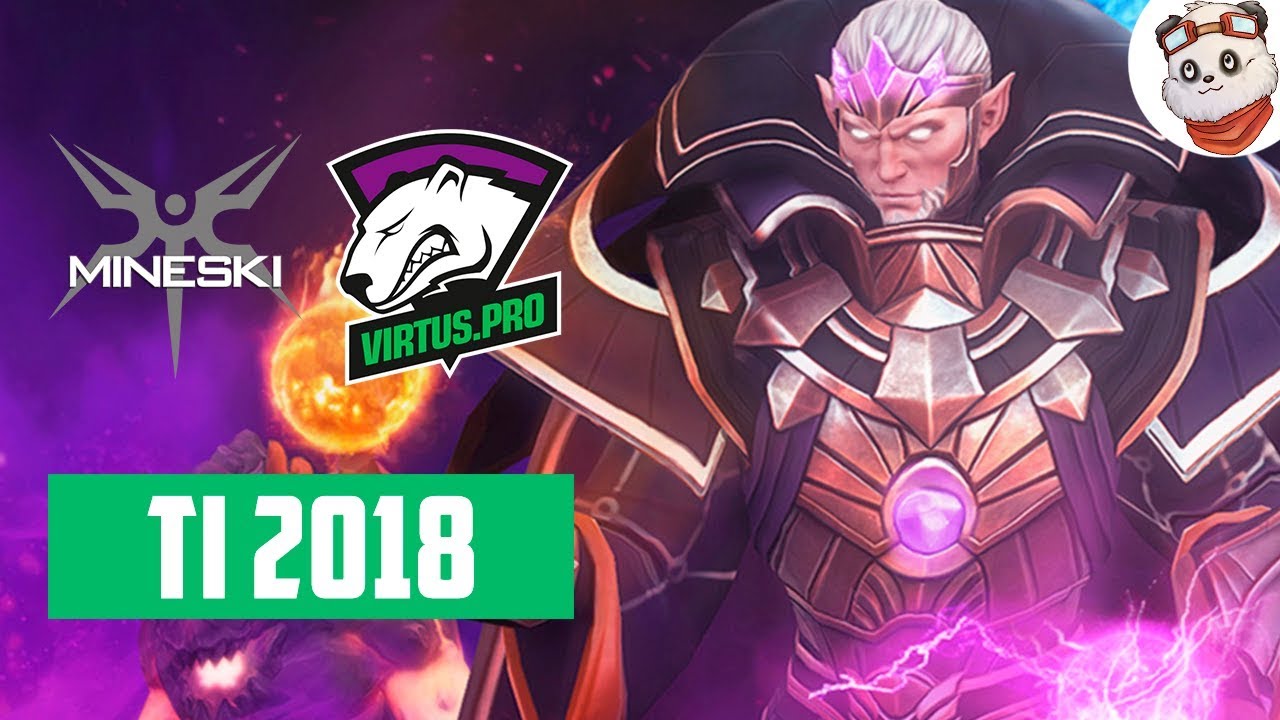 VP vs MINESKI лучшие моменты матча - The International 2018