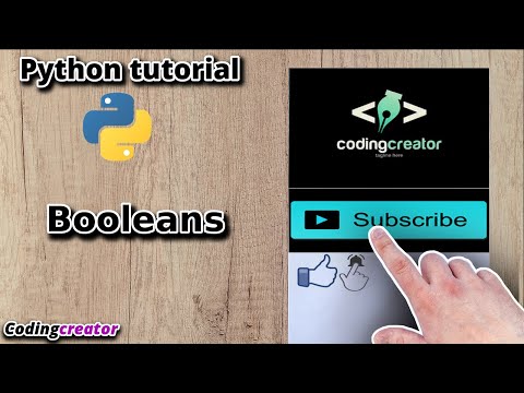 #12 Booleans in python (Lecture-12) | Codingcreator | Python tutorial for beginners