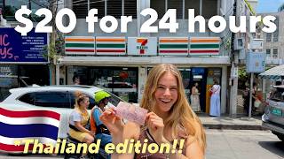 Surviving off $20 in Bangkok 🇹🇭 Thai fast food, 7/11 favourites & street food!