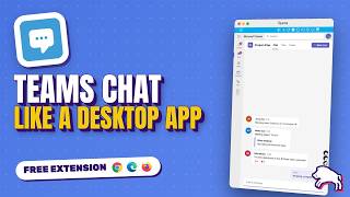White Messenger: Teams chat, like a desktop app | Free extension screenshot 5