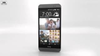 HTC One (E8) CDMA Misty Gray 3D model by 3DModels.org